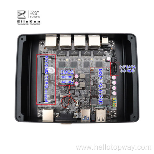 Mini computer PC N3700 Fanless mini pc